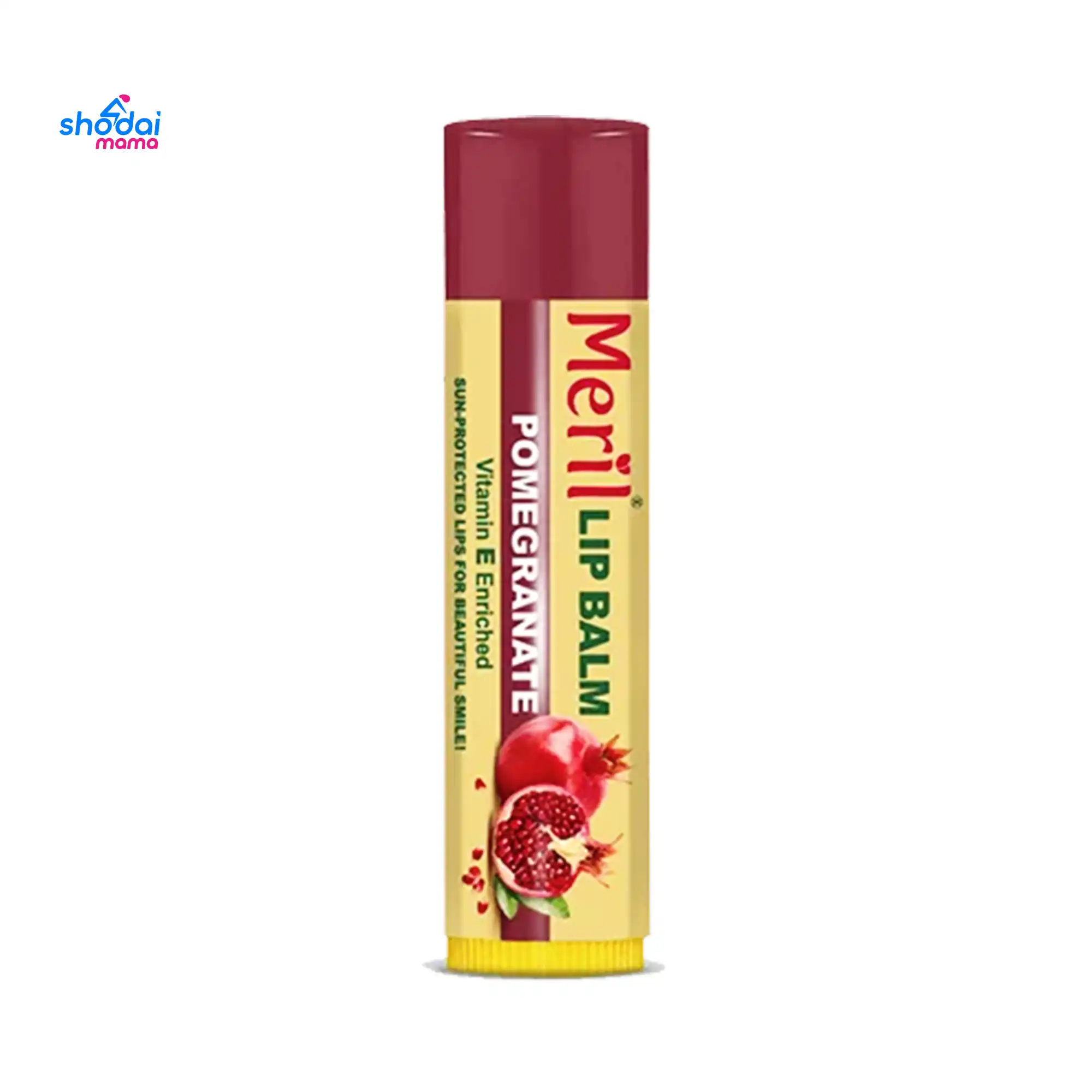 Meril Lip Balm Pomegranate 4.8gm